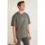 Oversized T-shirt met print en ronde hals