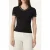 FILA Portello Slim V-neck T-shirt Black