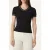 FILA Portello Slim V-neck T-shirt Black