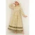 Gebuttonde Maxi Jurk met Ronde Hals en Tailleband