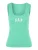 Gap Tall Top  turquoise / wit