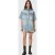 AllSaints Faye Ss Denim Dress Light Indigo
