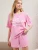 Trendyol Korte pyjama  limoen / rosa / lichtrood / wit