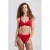 America Today high waist bikinibroekje Wonder met textuur rood