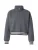 LEVI’S ® Sweatshirt ‘Everyday Quarter Zip Sweatshirt’  grijs gemêleerd / wit