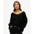 Oversized V-hals pull voor dames Superdry