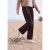 Broek met High Waist en Straight Leg pijpen in een Loose Fit pasvorm