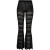 Urban Classics Dames gebreide gehaakte uitlopende legging