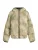 Bershka Tussenjas  kaki / olijfgroen / pastelgroen