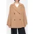Closed Double Breasted Coat Jacket Biscotti Brown