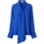 ZENGGI Bow Shirt Blue