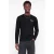 JACK & JONES regular fit longsleeve met logo – zwart