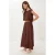 Katoenen Mouwloze Blouse en Wijde Rok Set