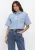 Alix the Label Blouse
Dames Ladies Woven Flowy Denim Shortsleeve Blouse,