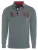CARISMA Shirt  grijs / kersrood / zwart