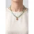 PURELEI Sundial Shell Jade Kette Gold