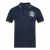 Aquascutum Aldis Crest blauw poloshirt