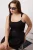 Trendyol Curve Dames Zwart Effen Mouwloos Getailleerd Grote maten Blouses