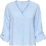 Jacqueline de Yong diana life 7/8 dobby shirt wvn n 15311720 kentucky blue