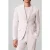Calvin Klein Ls Linen Lyocell Slim Blazer White Sand