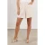 NUKUS regular high waist casual short beige