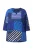 Ulla Popken Tuniek  blauw / kobaltblauw / zwart / wit