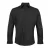 Premier Supreme Heavier Weight Poplin Werkshirt met lange mouwen (Zwart)