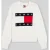 Tommy Jeans Regular fit pullover van mix van katoen en wol