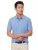 Casa Moda polo blauw katoen effen wijde fit