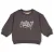 Feetje sweater Pasta Party antraciet/offwhite/camel