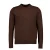 Fred Perry Burnt Tobacco Classic Crewneck Jumper
