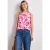 Top met ronde hals en schouderdetails