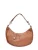 Anna Luchini Brown Rundleer Tas