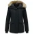 TheBrand Korte winterjas met bontkraag