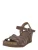 Panama Jack Vera Sandalen – Met Sleehak – Dames – Taupe –