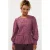 Ydence top met borduursels – roze