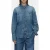 Closed Fitted Utility Shirt & Blouses Mid Blue