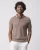 Campbell | Heren | Polo Korte Mouw Bruin