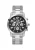 GUESS Analoog horloge ‘Parker’  zwart / zilver