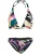 O’NEILL Bikini ‘Essentials Marga Cruz’  cyaan blauw / neonroze / zwart / wit
