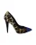 Giuseppe Zanotti Gespschoenen met Puntige Neus in Dierenprint Suède