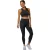 Nathan Dames/dames hoge taille legging (Zwart)