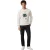 Lacoste Heren-sweatshirt van piqué met patentprint (Crème)