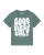 Watapparel Shirt ‘Good vibes only’  groen / wit