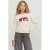 JJXX GIRL sweater met tekst – wit