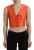 Dolce & Gabbana Oranje Mouwloze Gilet Korte Vest Dames Top