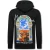 Top-Star Oversized hoodie met capuchon maroc print