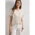 Shirt met ronde hals en Wording Artwork