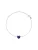 Breil Armband ‘Candy’  ultramarine blauw / zilver