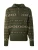 MUSTANG Trui ‘Eastvale’  bruin / kaki / wit
